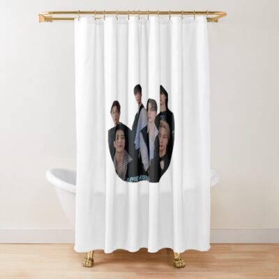 Astro Boys Shower Curtain