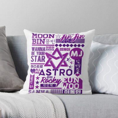 Astro Collage Throw Pillow